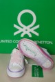 Benetton  Bebek İlk Adım Spor Ayakkabı BEYAZ-PEMBE BNT-30648