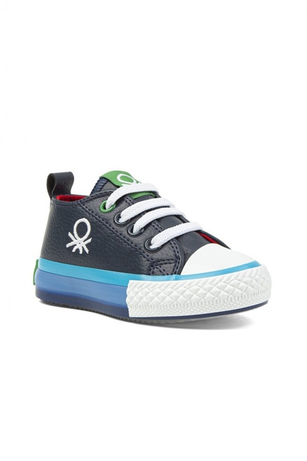 BENETTON BEBEK İLK ADIM SPOR AYAKKABI Lacivert BNT-30444