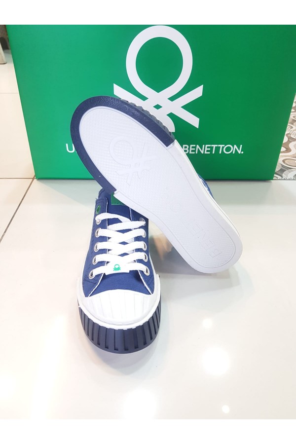 Benetton  Kadın Spor Yazlık Ayakkabı Lacivert BN-30630