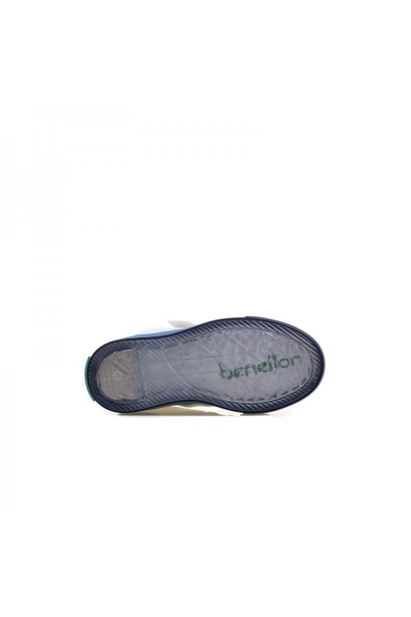 Benetton  Bebek İlk Adım Spor Ayakkabı BEYAZ-SAX MAVİ BNT-30445
