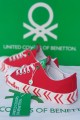 Benetton  Bayan Spor Ayakkabı Kırmızı BNT-30624