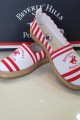 Beverly Hills Polo Club Bayan Espadril Ayakkabı Kırmızı POL-10210