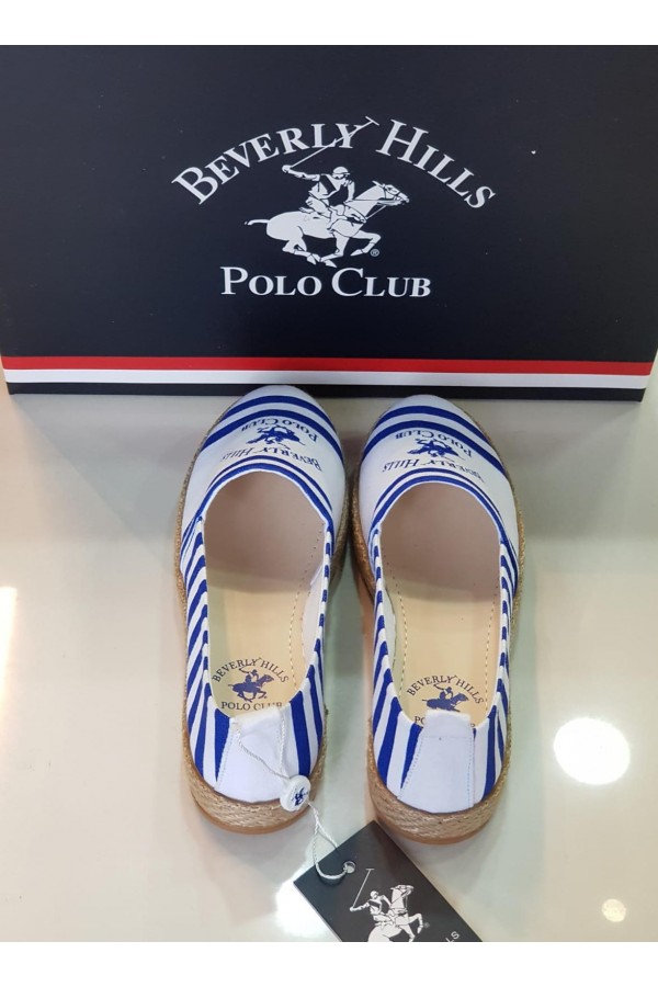 Beverly Hills Polo Club Bayan Espadril Ayakkabı Lacivert POL-10210