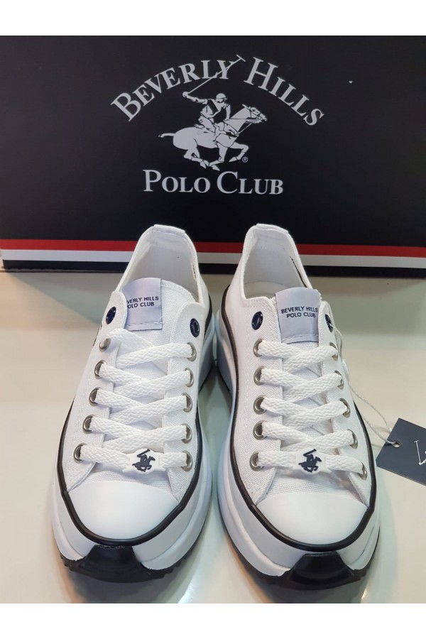 Beverly Hills Polo Club Bayan Spor Ayakkabı Beyaz POL-10287