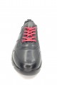 Erkek Siyah Bağcıklı Deri Spor Ayakkabı VYS-EK-002-SİYAH