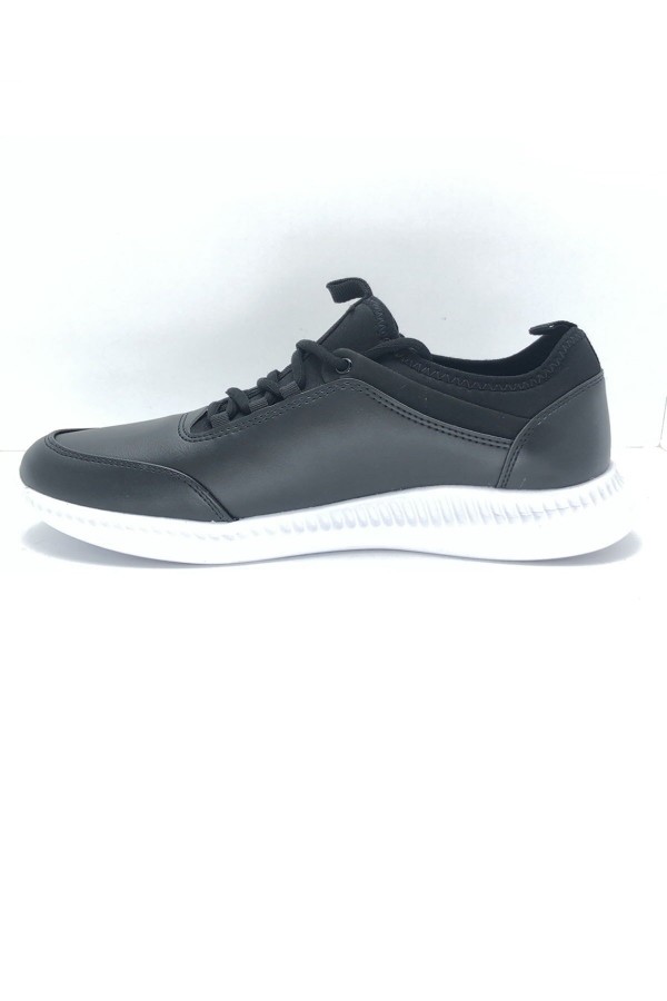 Pierre Cardin Erkek Siyah Beyaz Tabanlı Sneaker VYS-PC-30508-SİYAH