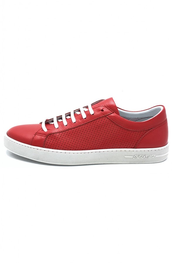 Erkek Sneakers Kırmızı VYS-SL-2897