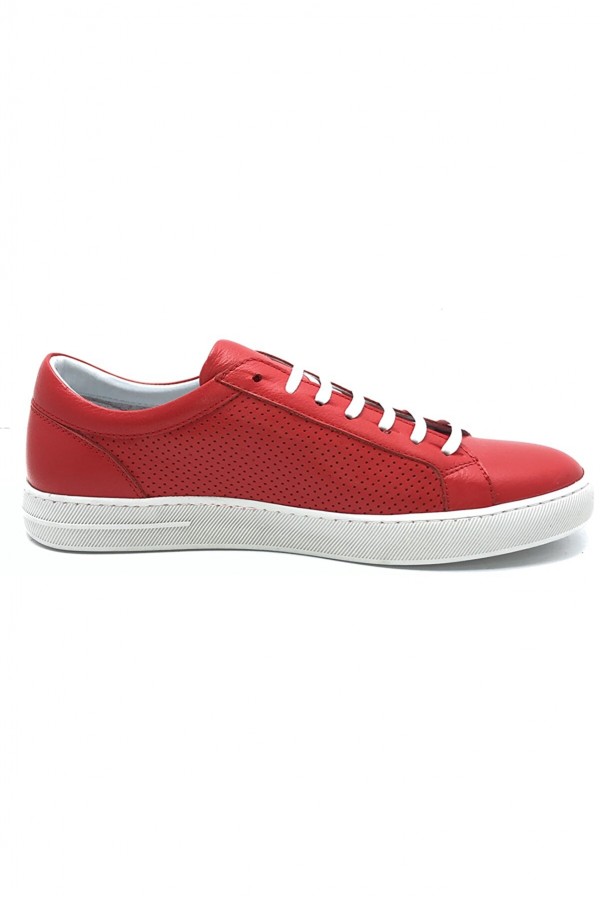 Erkek Sneakers Kırmızı VYS-SL-2897